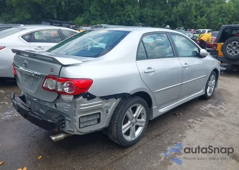 2013 Toyota Corolla S из США, поврежденный, VIN 5YFBU4EE3DP204621